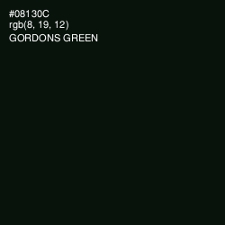 #08130C - Gordons Green Color Image